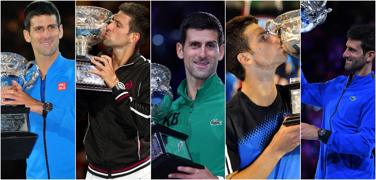 Australian Open 2020 Djokovic S Melbourne Dominance Continues A Look At His Eight Titles