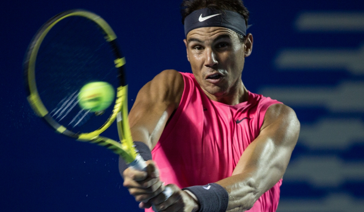 Rafael Nadal of Spain