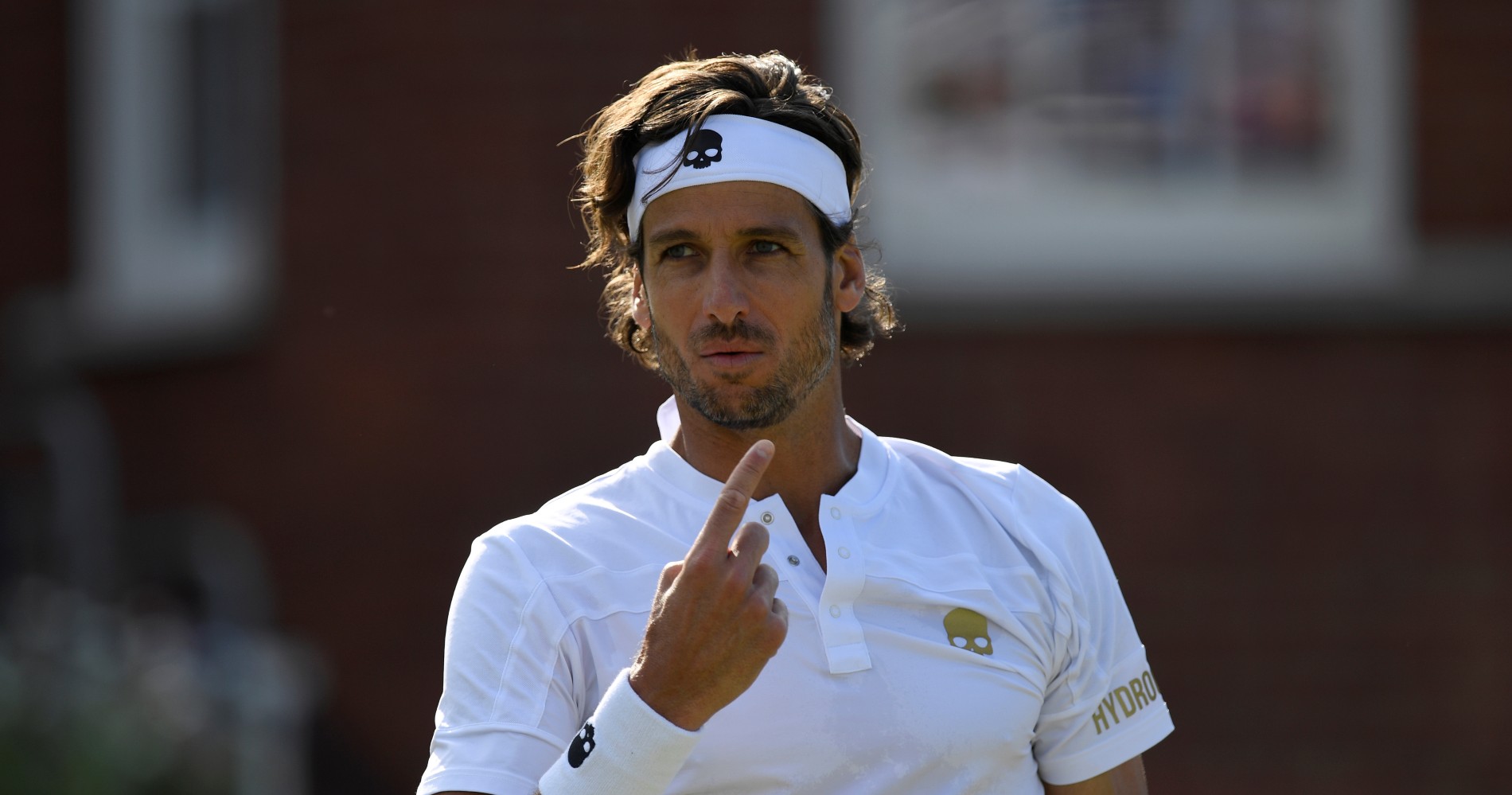 Feliciano Lopez at Queens in 2019