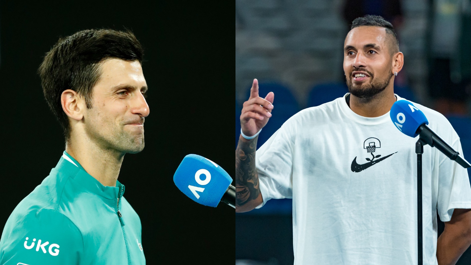 Djokovic and Kyrgios