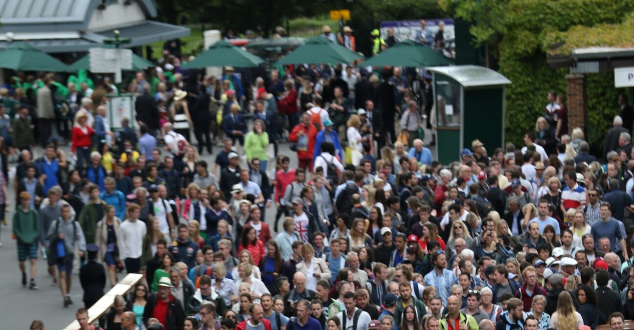 Wimbledon crowd