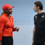 Serena Williams & Patrick Mouratoglou, Melbourne, 2021