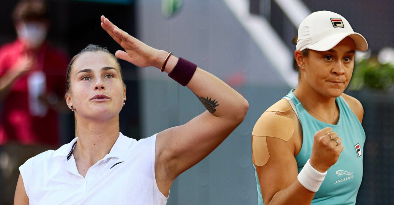 ash barty v aryna sabalenka madrid open