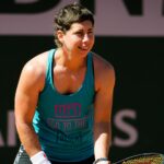 Carla Suarez Navarro at Roland-Garros in 2021