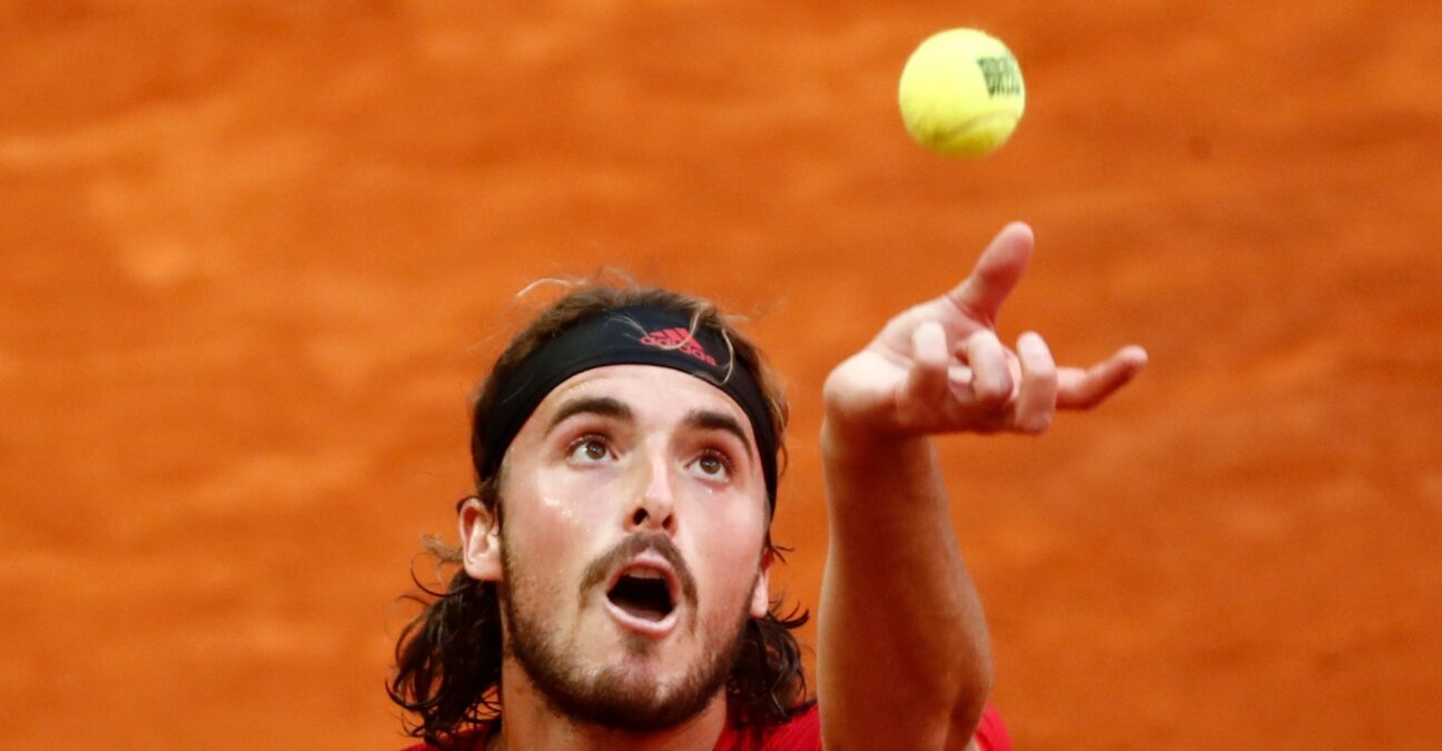 Stefanos Tsitsipas in Madrid