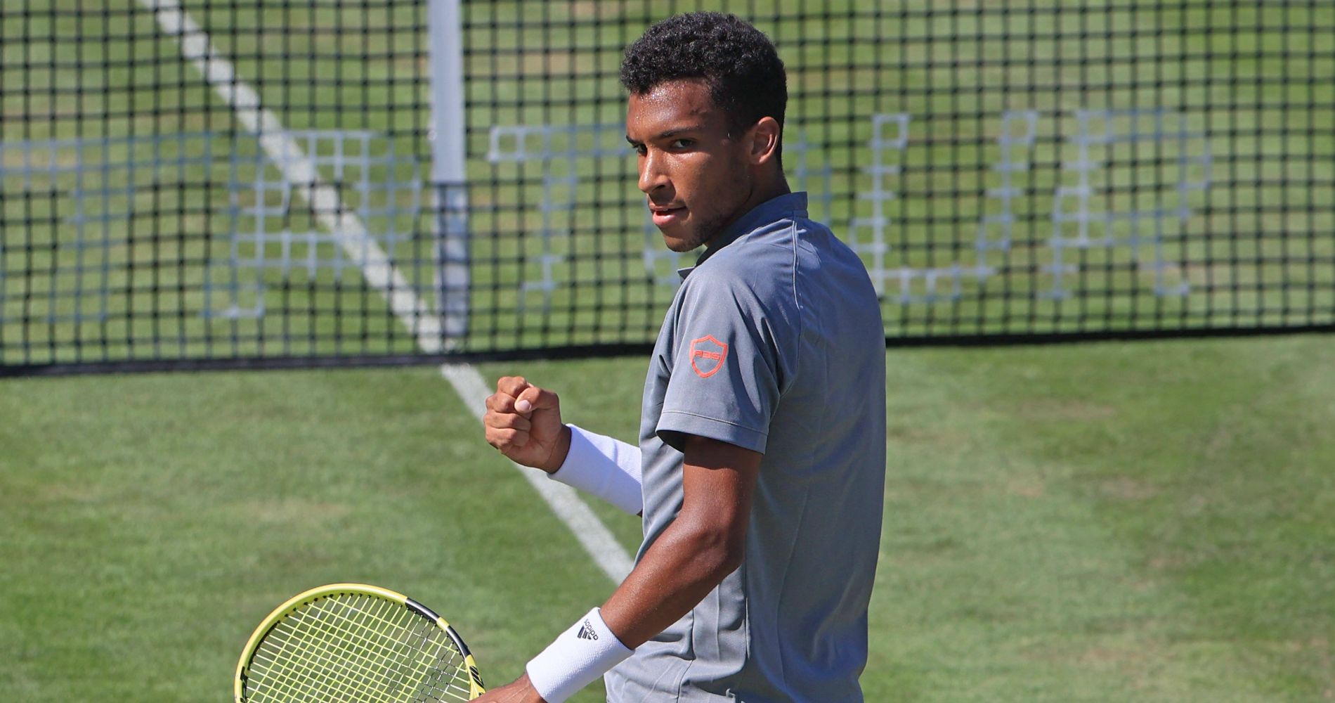 Felix Auger-Aliassime is a rising force on grass