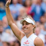 Angelique Kerber à  Wimbledon en 2021