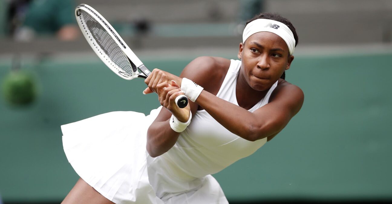 Coco Gauff Wimbledon 2021