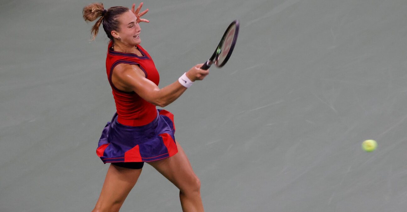 Aryna Sabalenka at the 2021 US Open