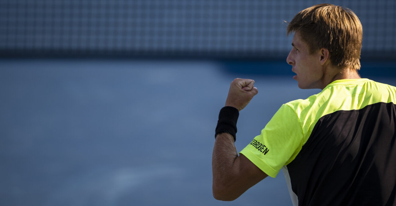 Washington, DC, USA; Ilya Ivashka of Belarus at the Citi Open