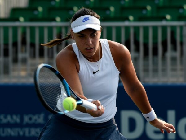 Ana Konjuh advanced to the semi-finals in the Mubadala Silicon Valley Classic tournament