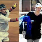 Bjorn Borg and Kim Clijsters