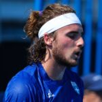 Stefanos Tsitsipas at Tokyo Olympics in 2021