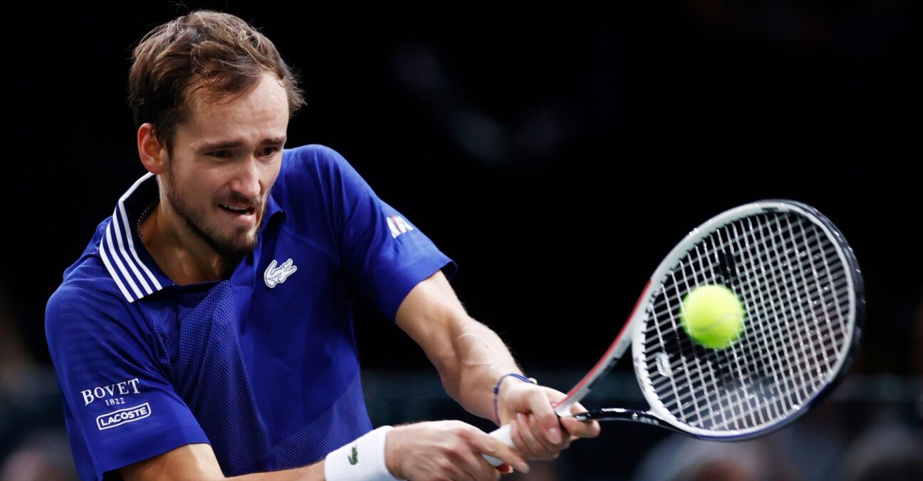 Daniil Medvedev Paris Masters R3 2021