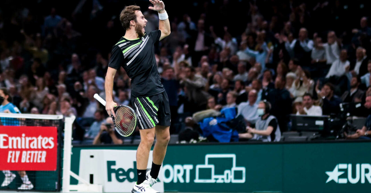 Hugo Gaston, Rolex Paris Masters, 2021