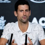 Novak Djokovic AO media 2020