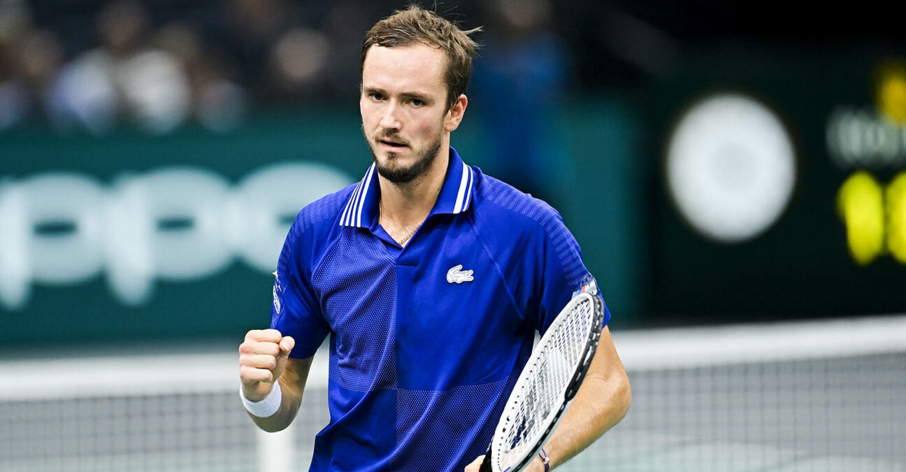 Daniil Medvedev 2021 Paris Masters