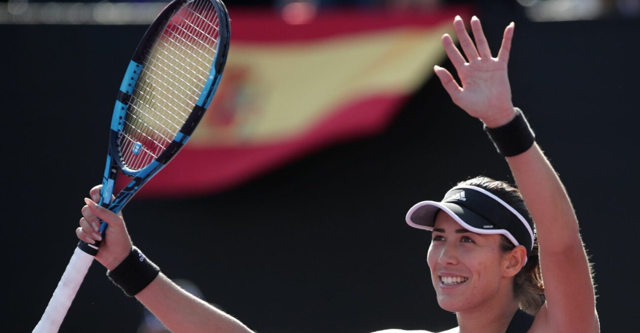 Spain's Garbine Muguruza at the Akron WTA Finals Guadalajara