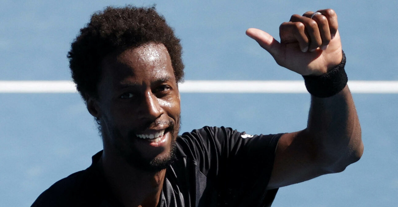 Gael Monfils 2022 Australian Open