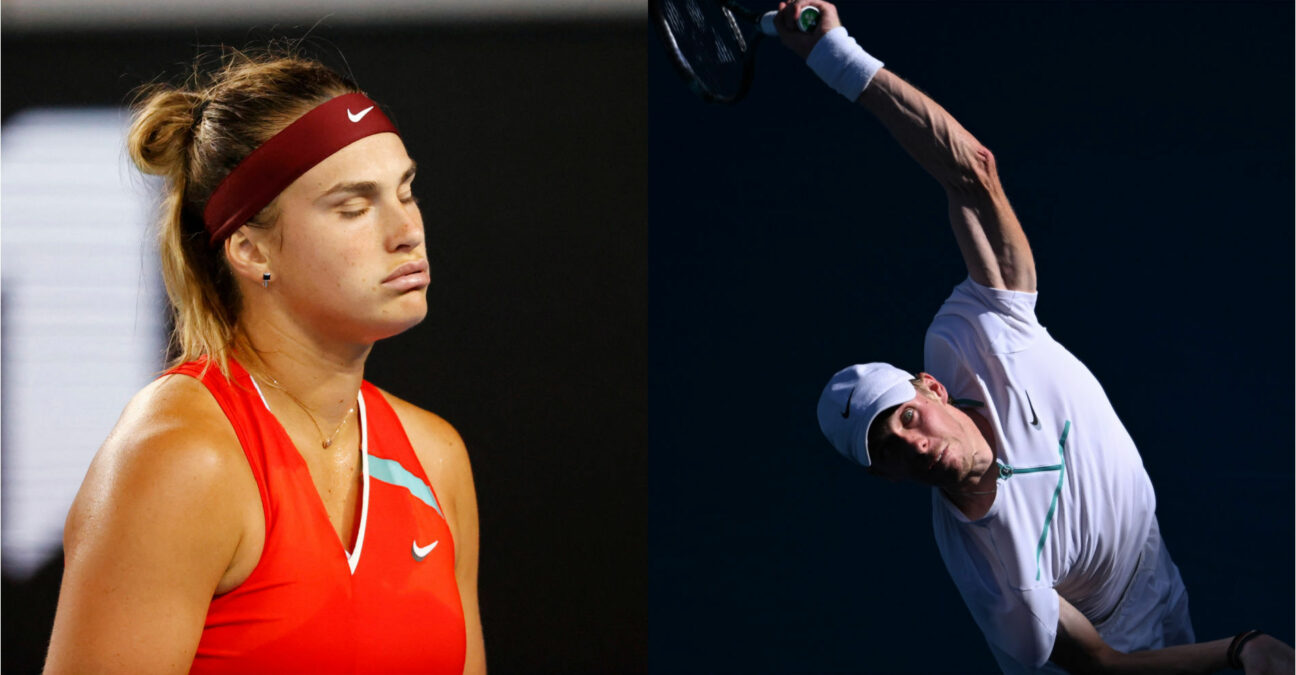 Aryna Sabalenka and Denis Shapovalov