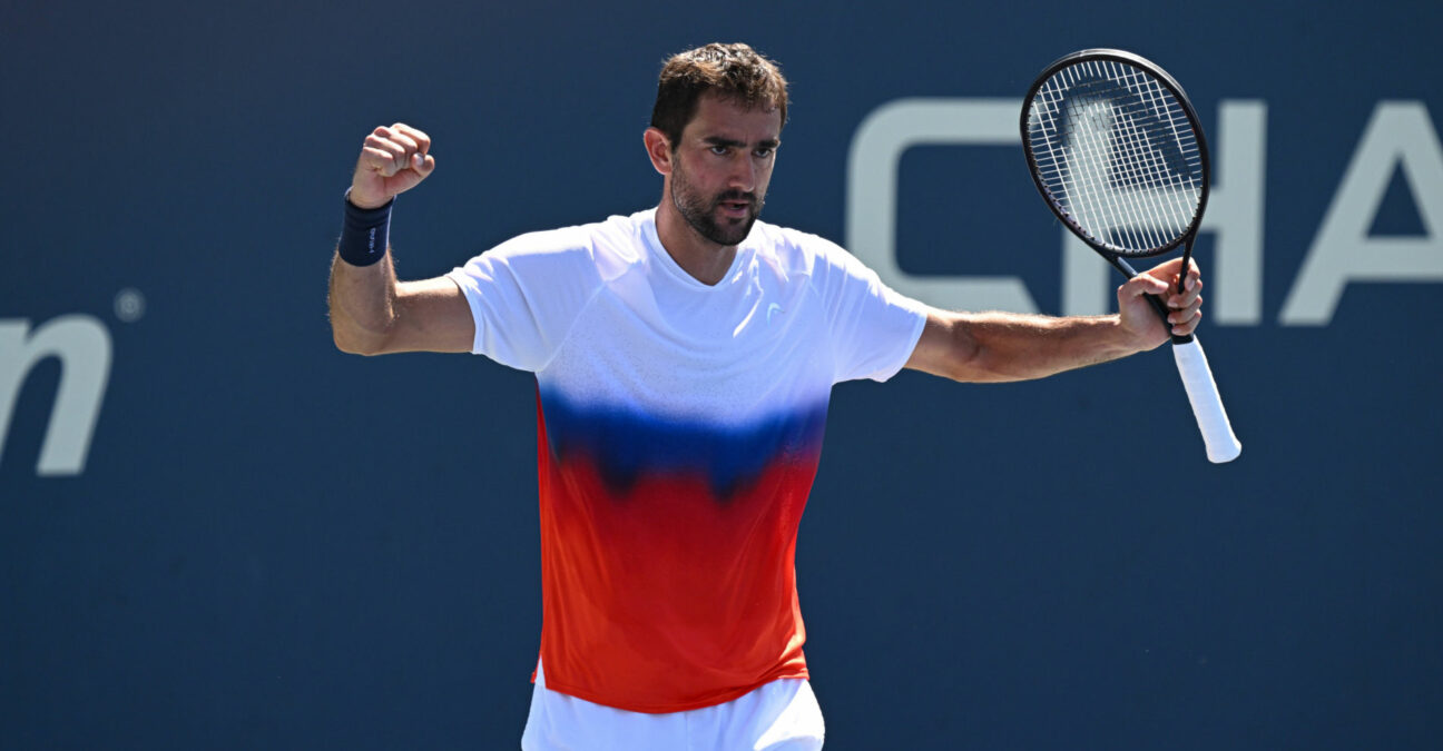 Marin Cilic at the 2022 US Open in New York