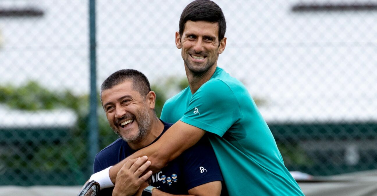 Djokovic and Badio