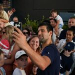 Novak Djokovic Adelaide fans 2022