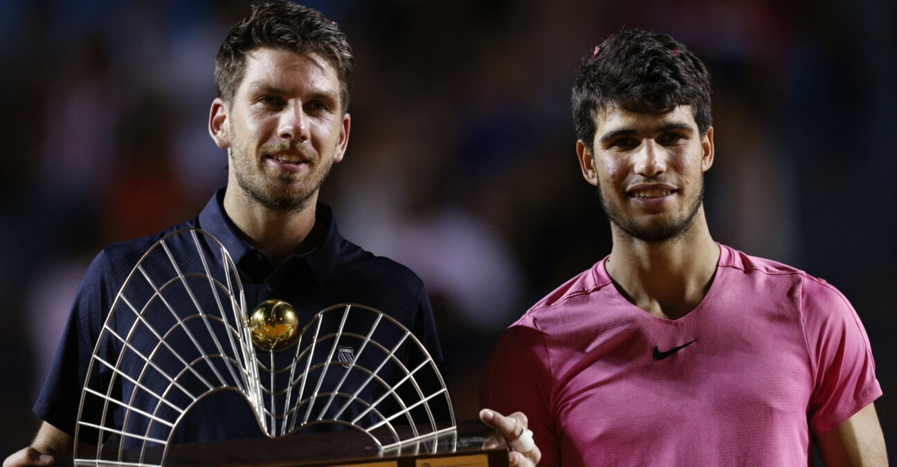 Cameron Norrie and Carlos Alcaraz at the 2023 ATP Rio Open