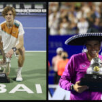 Andrey Rublev and Rafael Nadal