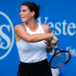 Emma Navarro at the 2021 Western & Southern Open WTA 1000 tennis tournament