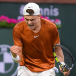 Holger Rune at the 2023 BNP Paribas Open