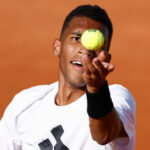 Felix Auger-Aliassime at the 2023 Madrid Masters