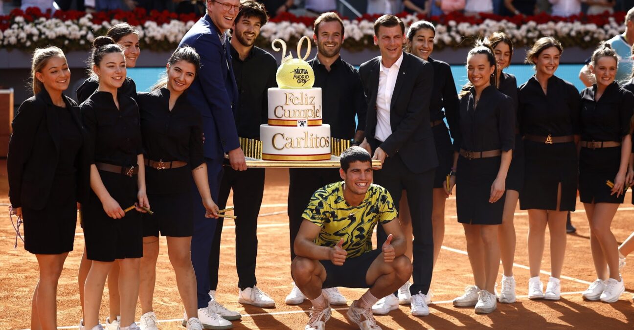 Alcaraz Madrid's Cake (AI / Reuters / Panoramic)