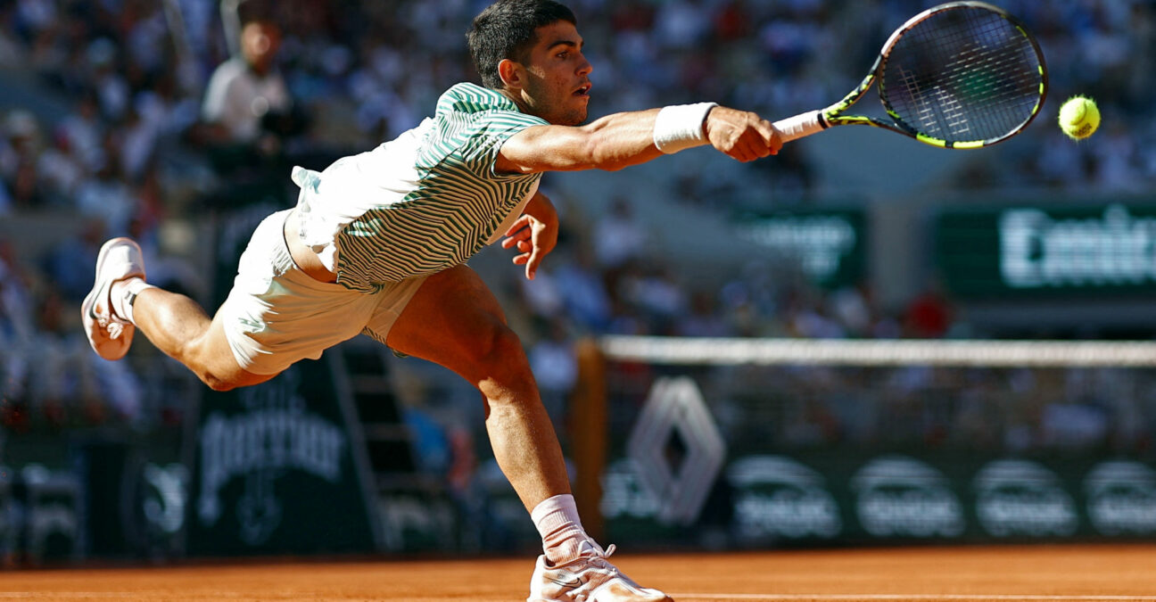 Carlos Alcaraz at 2023 Roland-Garros