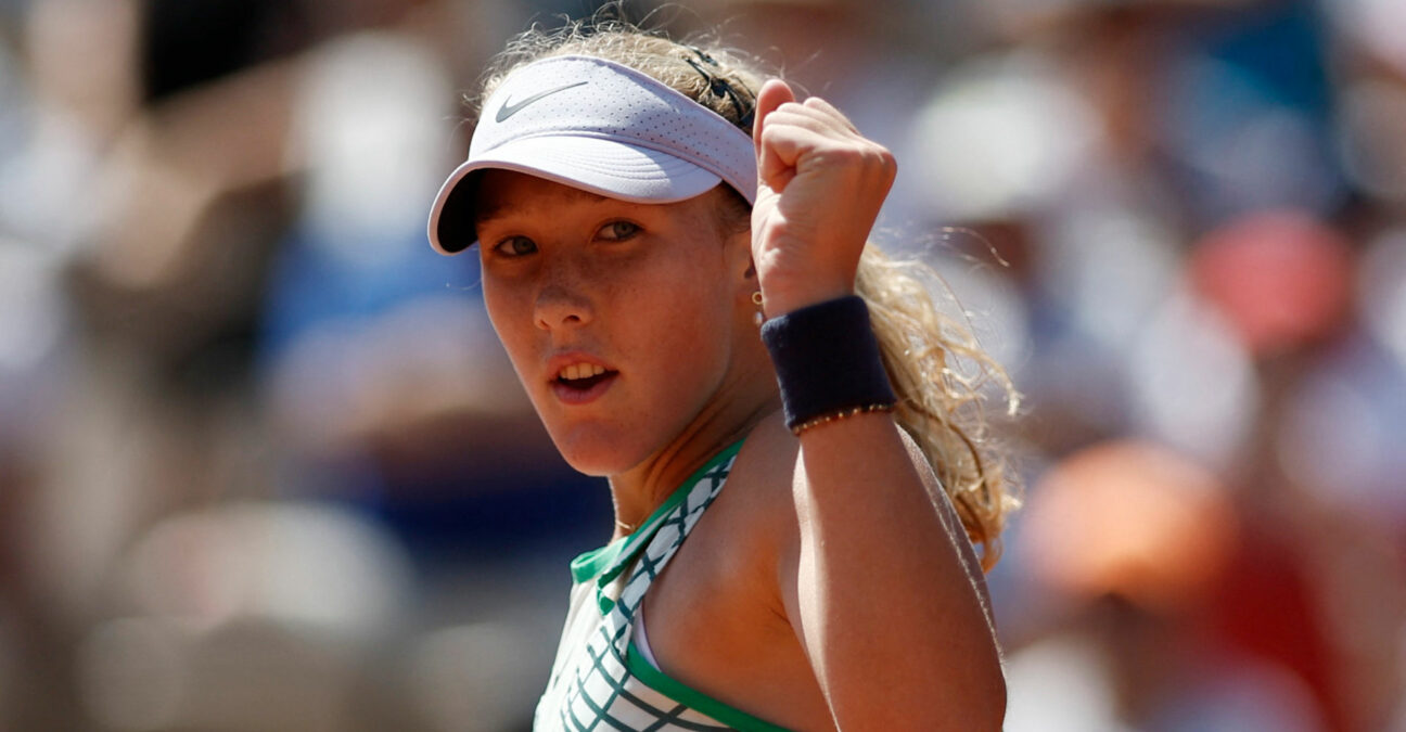 Mirra Andreeva at 2023 Roland-Garros