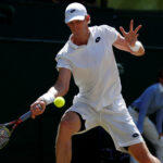 Kevin Anderson during the 2018 Wimbledon singles final