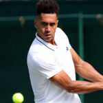 Michael Mmoh at the 2023 Wimbledon Championships