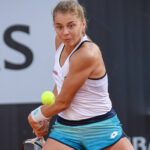 Maja Chwalinska at the 2023 WTA Poland Open