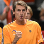 Paul Haarhuis, Dutch captain at Davis Cup finals in Split, Croatia