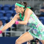 Caroline Garcia volley 2023