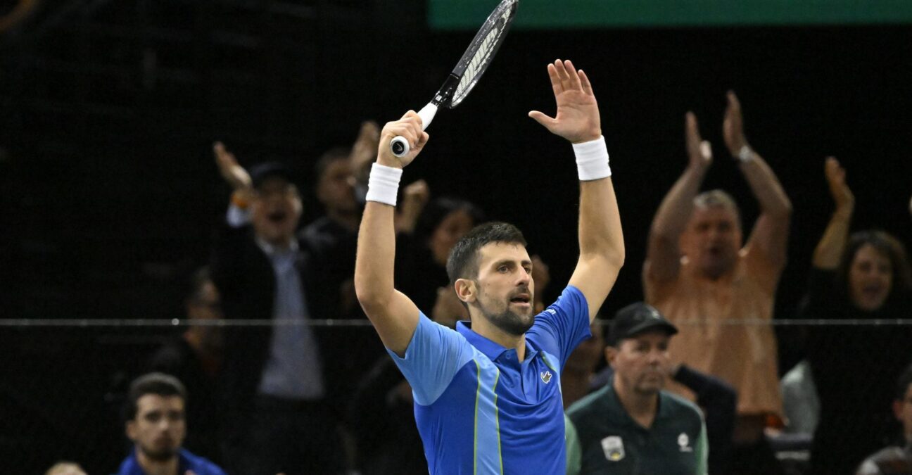 Novak Djokovic in Paris