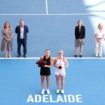 Aryna Sabalenka and Linda Noskova, Adelaide 2023