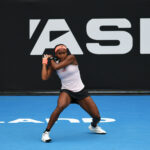 Coco Gauff at the 2024 ASB Classic in Auckland