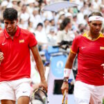 Alcaraz and Nadal, Paris Olympics, 2024