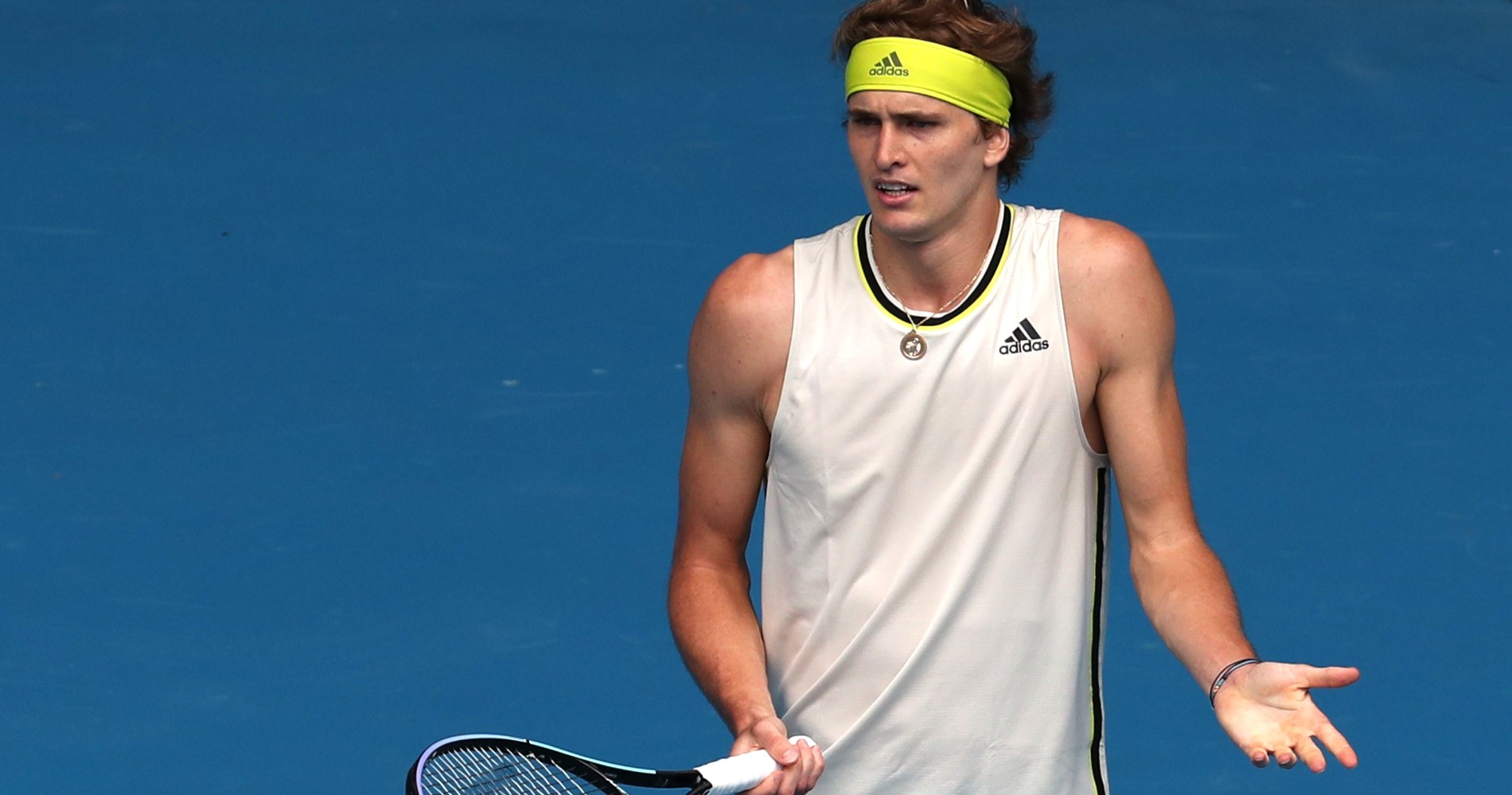 Alexander Zverev, Open d'Australie 2021, 1er tour