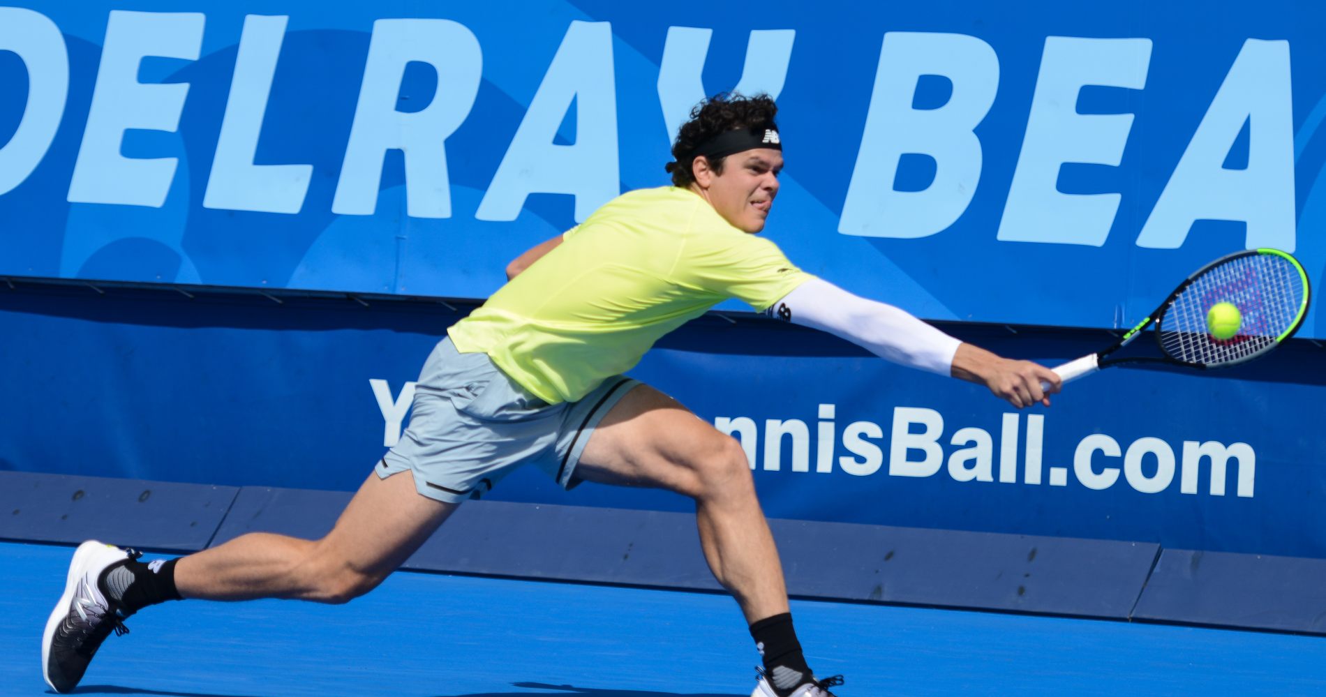 Milos Raonic, ATP Delray Beach 2020