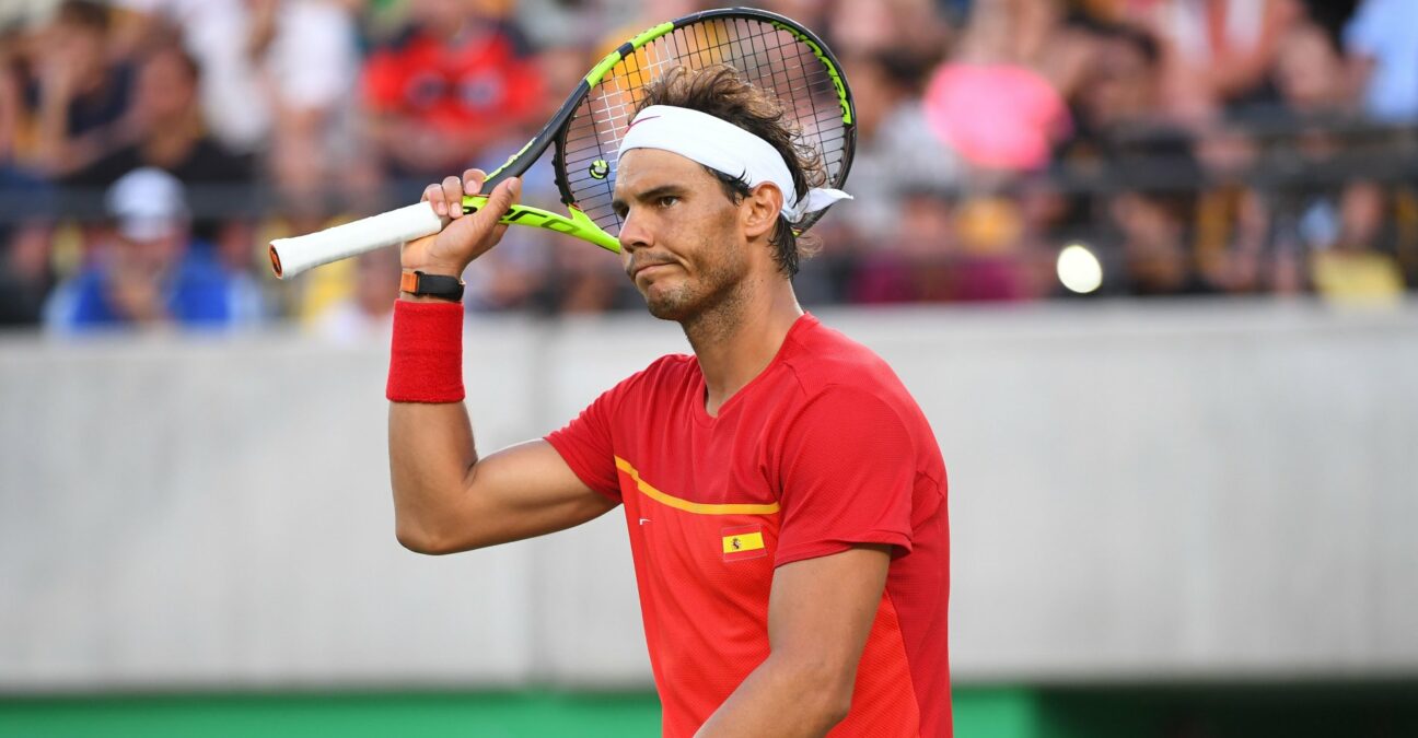 Rafael Nadal at the Rio Olympics in 2016