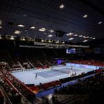 Erste Bank Open - Wiener Stadthalle, Vienna, Austria - November 1, 2020 General view during the final between Italy's Lorenzo Sonego and Russia's Andrey Rublev