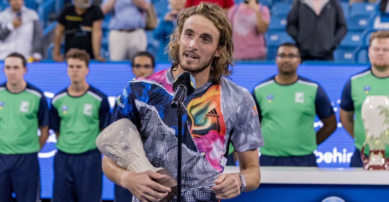 Stefanos Tsitsipas Cincinnati 2022 speech