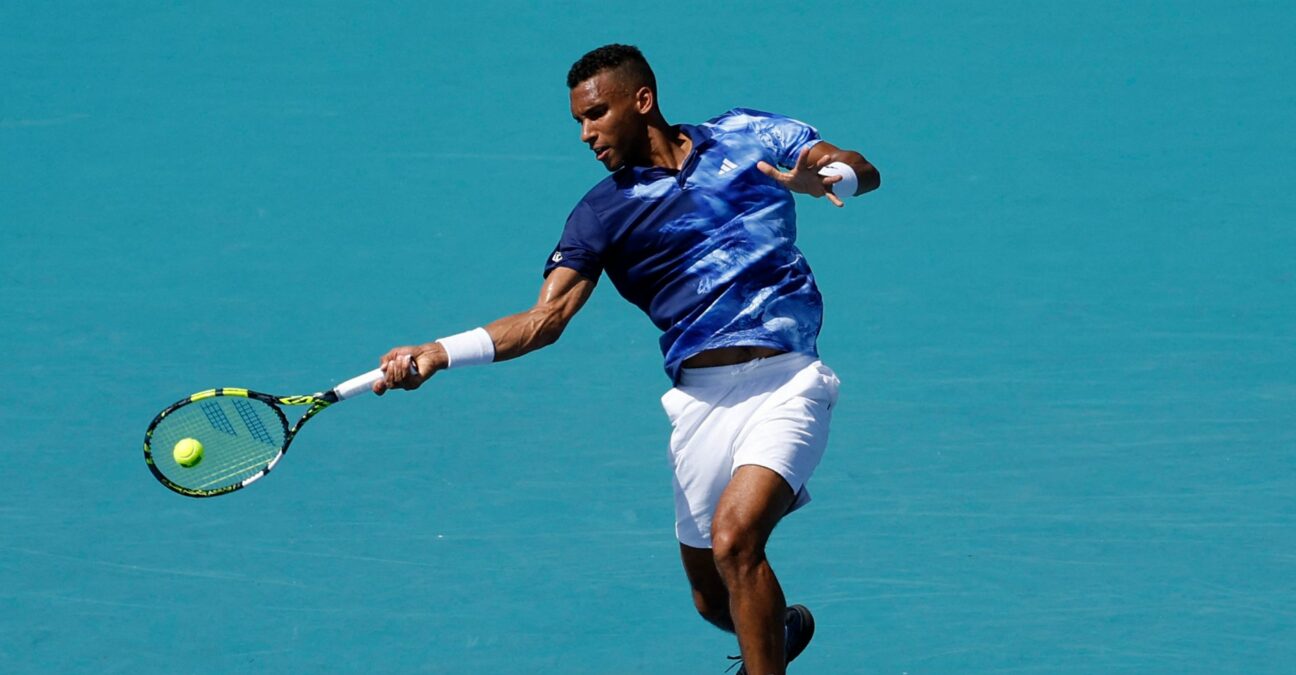 Felix Auger-Aliassime Miami coup droit